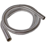 Bentley Harris ConvoShield 3/8-inch x 39-inch Aluminized Nylon Wire Loom for Vehicle Wiring, Chrome, High-Temperature