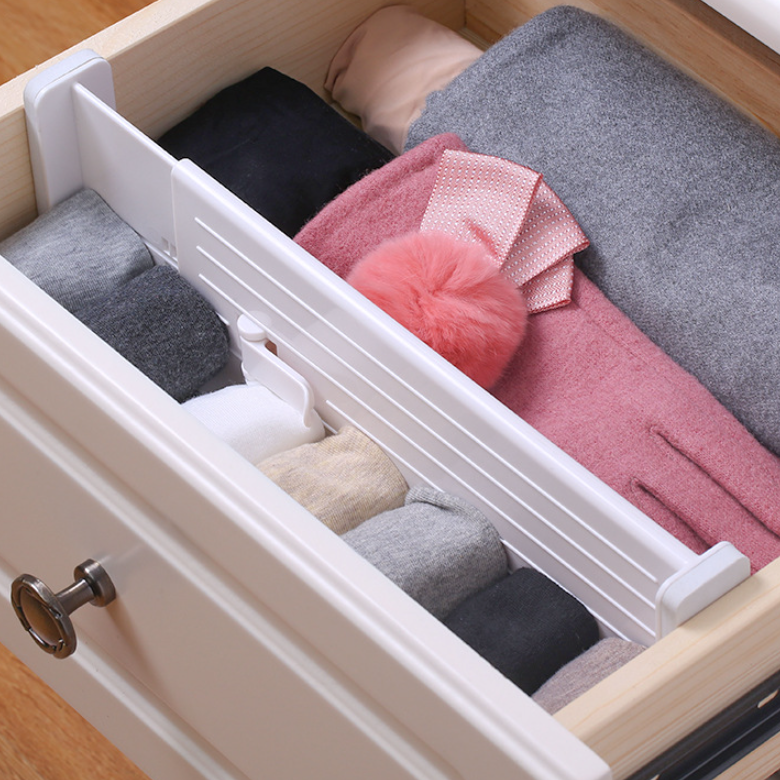 Telescopic Adjustable Plastic Drawer Divider for Storage