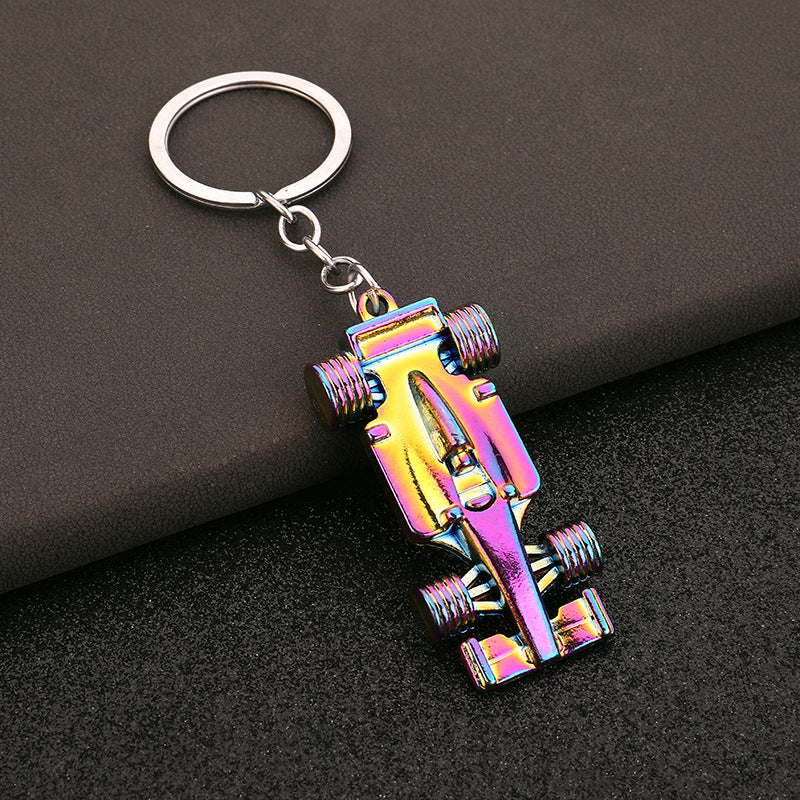 F1 Car Keychain Gift - Creative 3D Metal Pendant