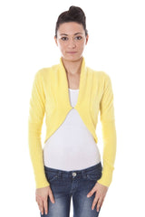DATCH SHRUG LONG SLEEVE WOMAN YELLOW