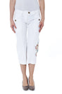 DATCH WHITE MEN'S BERMUDA TROUSERS