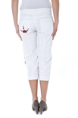 DATCH WHITE MEN'S BERMUDA TROUSERS