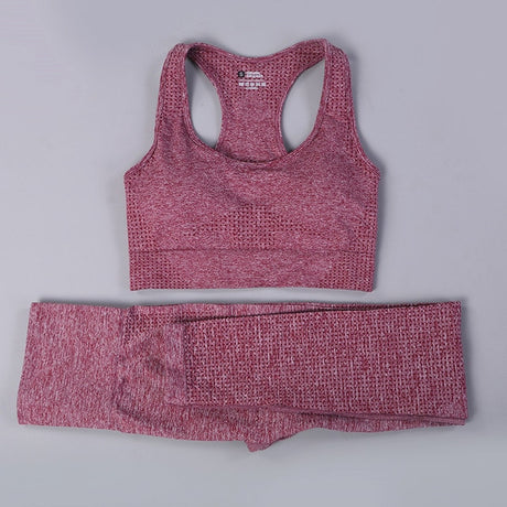 2/3PCS Seamless Women Workout Sportswear - Atlantic Shopping Mall