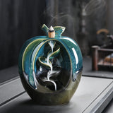 Incense Burner with Flowing Design for Home Decor