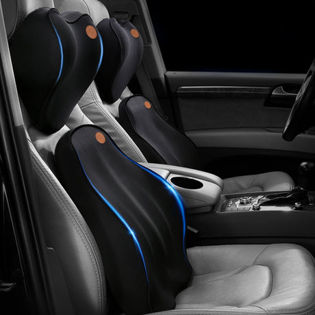 Car Lumbar Support Cushion with Memory Foam (All Seasons)