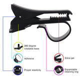 360° Rotating Car Phone Holder for Dashboard HUD