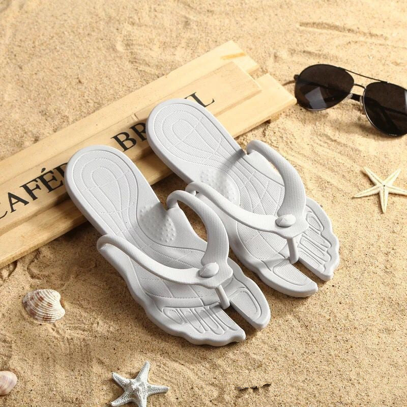 Travel-Friendly Foldable EVA Flip-Flops for Couples