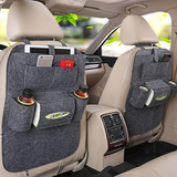 Car Seat Cover with Backrest Storage Bag
