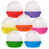 Capsule Vending Machine Translucent Acorn Capsules Empty 120 pcs 2 inch - Gumball Machine Capsules Bulk Party Favors Containers - Easter Basket Stuffers Gifts Pinata Stuffers DIY Craft Supplies