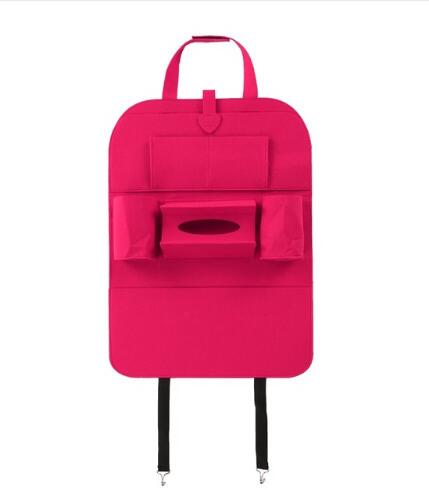 Car Seat Cover with Backrest Storage Bag