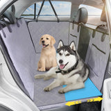 KITIDEA Back Seat ExtenderDog Car Seat Cover for Back Seat Bed for Car Travel Bed with with Mesh Window and Storage PocketSupports 420lb Waterproof Dog Hammock for Car Dog Car Bed for CarSUVTruck
