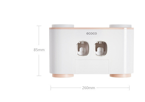 Toothpaste Squeezer, Storage Box, Toothbrush Holder Set