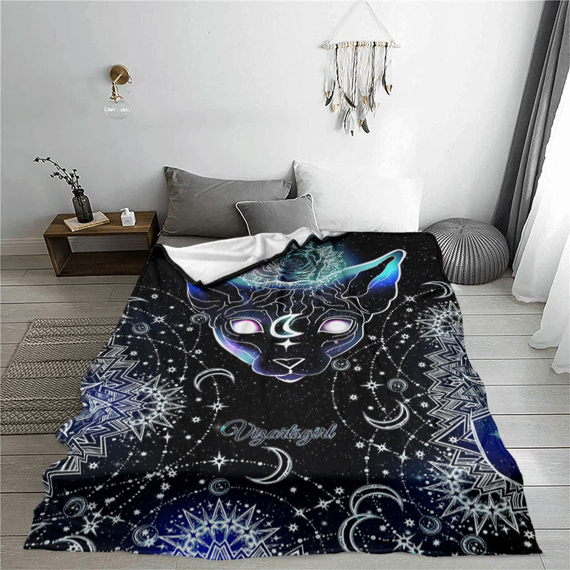 Fleece Blanket - Soft and Warm for Office or Camping