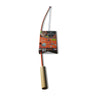 Firebuggz Camping Accessories -Campfire Fishing Pole Roaster - Funny Marshmallow and Hot Dog Roasting Sticks for Campfire Orange