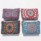 Vintage Waterproof PU Travel Makeup Cosmetic Bag Organizer