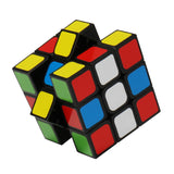 Puzzle Toy for Adults and Kids - 3x3 Black Sticker Cube
