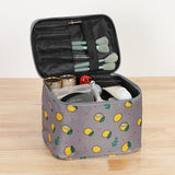 Portable Makeup Organizer Bag with Handle for Travel