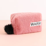 Plush Makeup Bag - Stylish Multi-functional Organizer