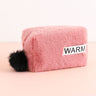 Plush Makeup Bag - Stylish Multi-functional Organizer