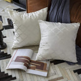 Thin Diamond Pattern Cushion Cover for Home Decor