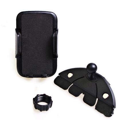 Car CD Slot Phone Holder for Navigation and Support