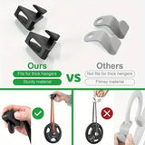20pcs Triangle Hanger Hooks for Wardrobe Storage
