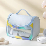 Portable Water-Resistant Clear Makeup Organizer Bag