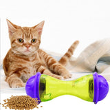 Wobbling Pet Toy and Automatic Food Dispenser Ball