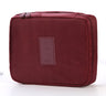 Pink Travel Pouch and Toiletry Organizer Bag Set