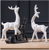 Ceramic Craft, Moose Figurine Decor