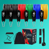 Home Fitness Equipment Tpe Latex 11 Piece Set Tensioner