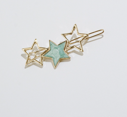 Star Hair Clip Duckbill Clipper