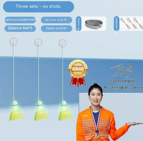 Strength Practice Fitness Sparring Rebound Badminton Trainer