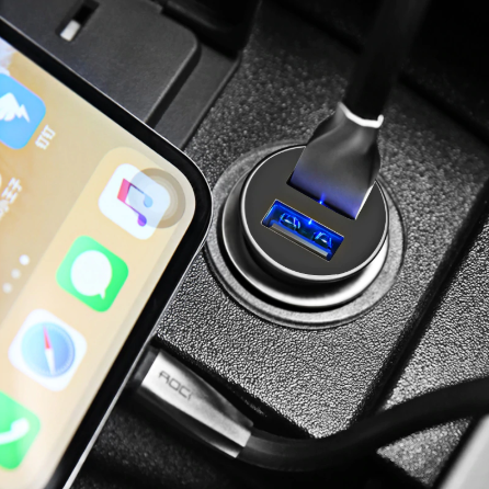 Mini Dual USB Car Charger 3.1A for Vehicles