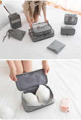 Cation Travel Organizer Bag Set - 7 Pieces Customizable