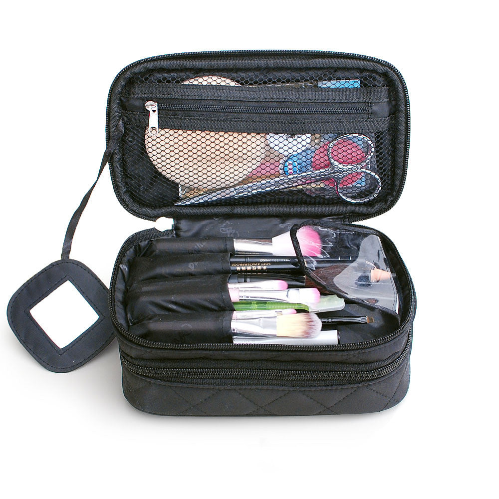 Korean Makeup Bag - Small Portable Waterproof Organizer