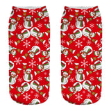New 3D Printed Christmas Socks for Women