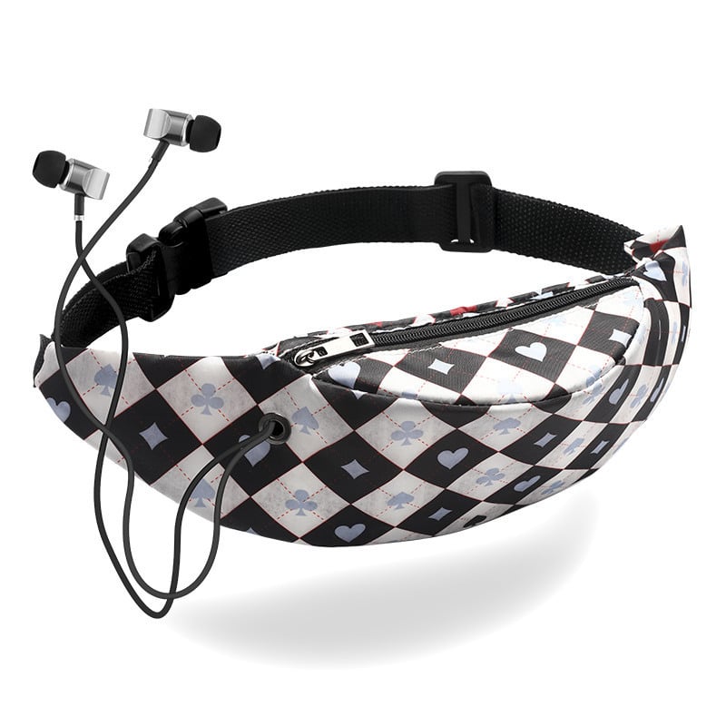 Digital Printed Women's Outdoor Waist Bag