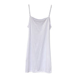 Thin Shoulder Strap Spring & Summer Dress Slip Petticoat