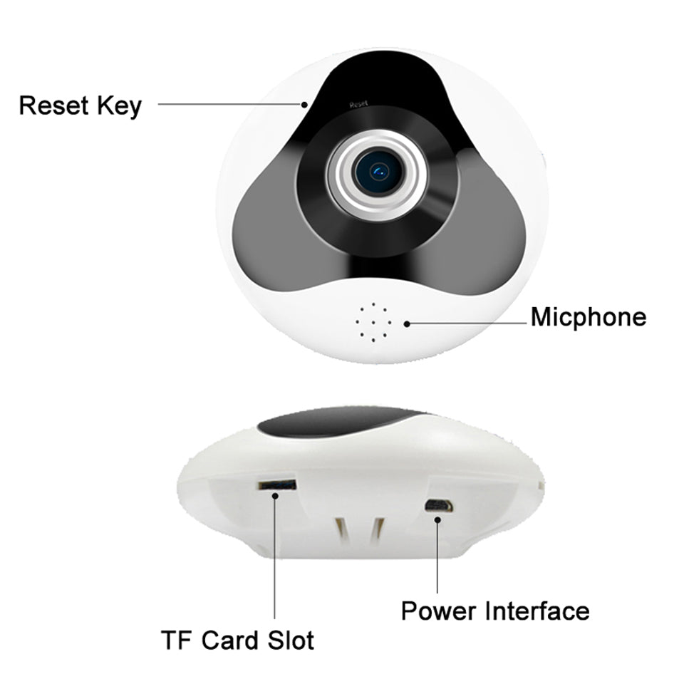 WiFi Security Camera - HD Home Surveillance Device