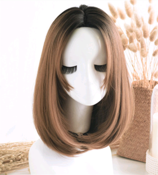 Realistic Long Straight Hair Wig for Fashion Styling