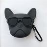 Cute Bulldog AirPods Case for Apple Wireless Earphones