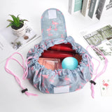 PLEEGA Women Drawstring Travel Cosmetic Bag Organizer