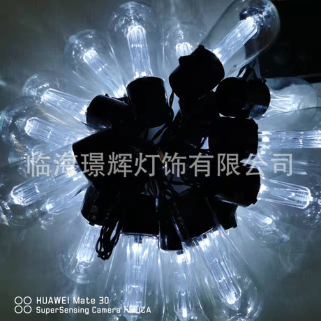Transparent LED String Lights - Vintage Solar Garden Decor
