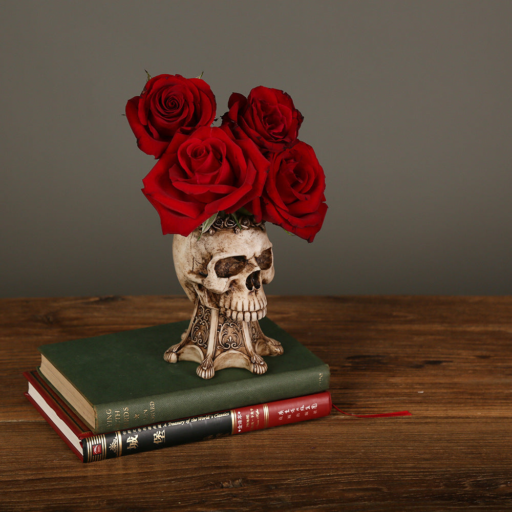 Day of the Dead Skeleton Planter for Home Decor