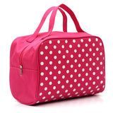 Waterproof Dot Cosmetic Bag - Fashion Handheld Design