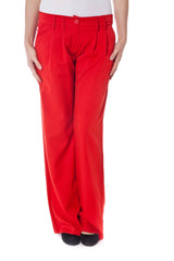 DENNY ROSE RED WOMAN TROUSERS
