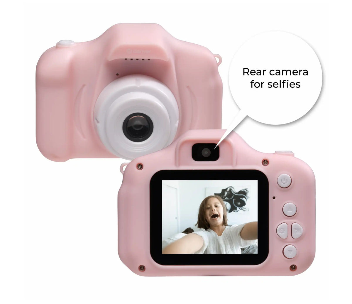 Denver KCA-1340RO Rose 40MP Kids Digital Camera 40MP with 5 Games