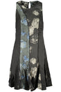 DESIGUAL SHORT DRESS FOR WOMEN IN BLACK