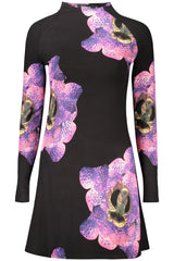 DESIGUAL SHORT DRESS FOR WOMEN IN BLACK
